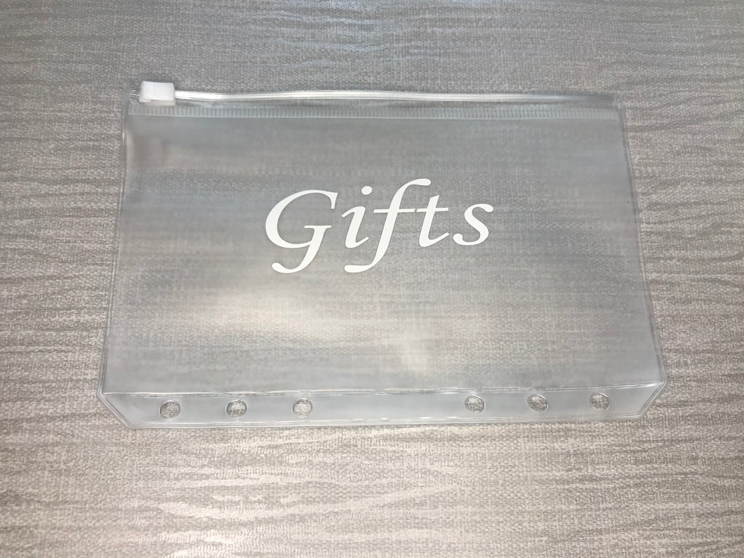 Plastic Binder Insert - Personalised